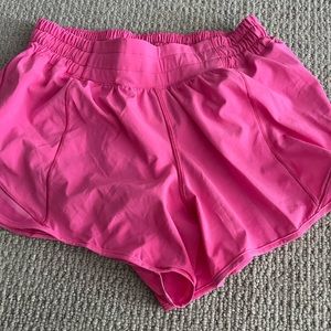 Women Lululemon Pink Shorts